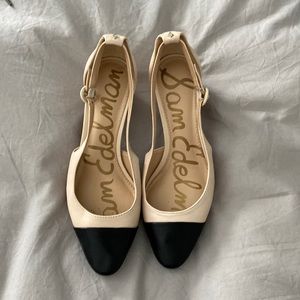 Sam Edelman cap toe block heel sz 6